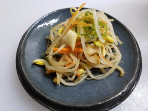 豆もやし和え（唐辛子入れない子供が好きな簡単調理タイプ）おかず
